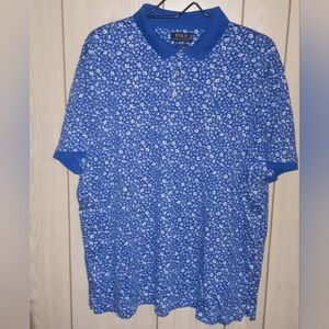 Polo Ralph Lauren Classic Fit Floral Soft Cotton Polo Shirt